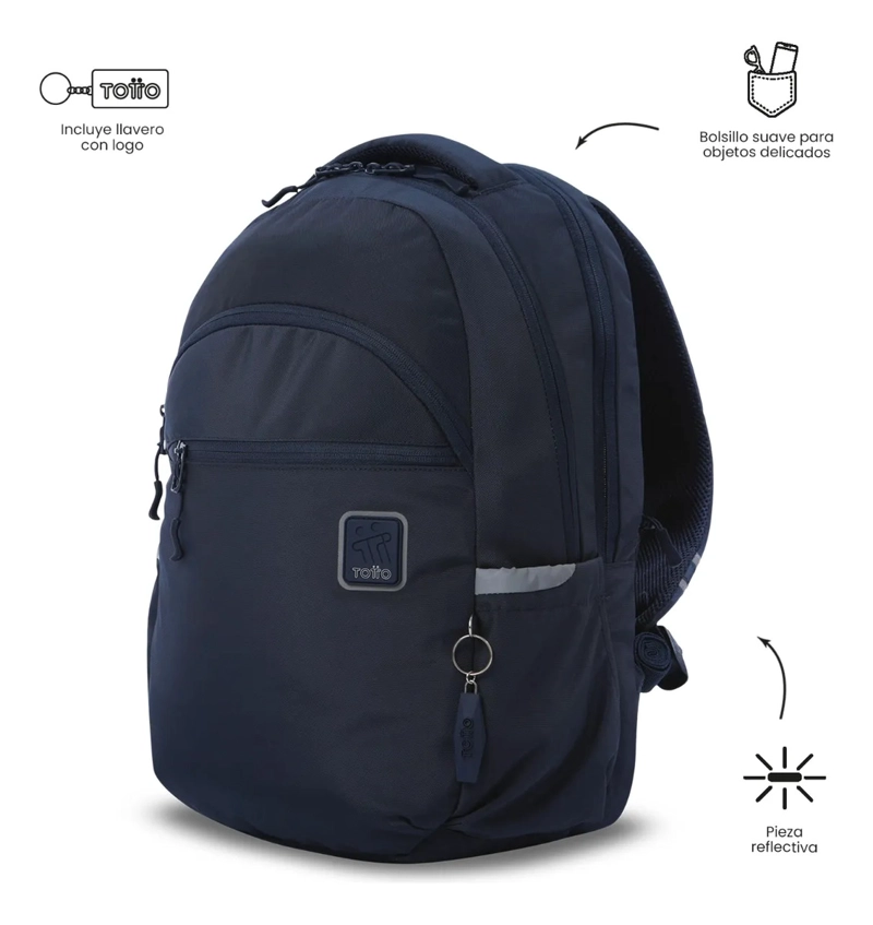 MOCHILA UNIVERSITARIO  PORTA PC 15  INDO 2.0 AZUL - 6