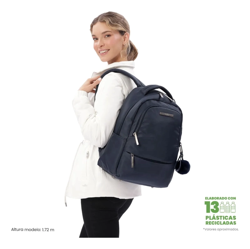 MOCHILA PARA OFICINA PC 14  ADELAIDE 2 2.0 MEDIANO AZUL - 2