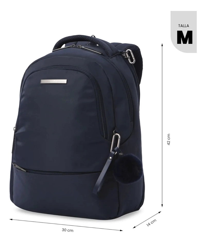 MOCHILA PARA OFICINA PC 14  ADELAIDE 2 2.0 MEDIANO AZUL - 3