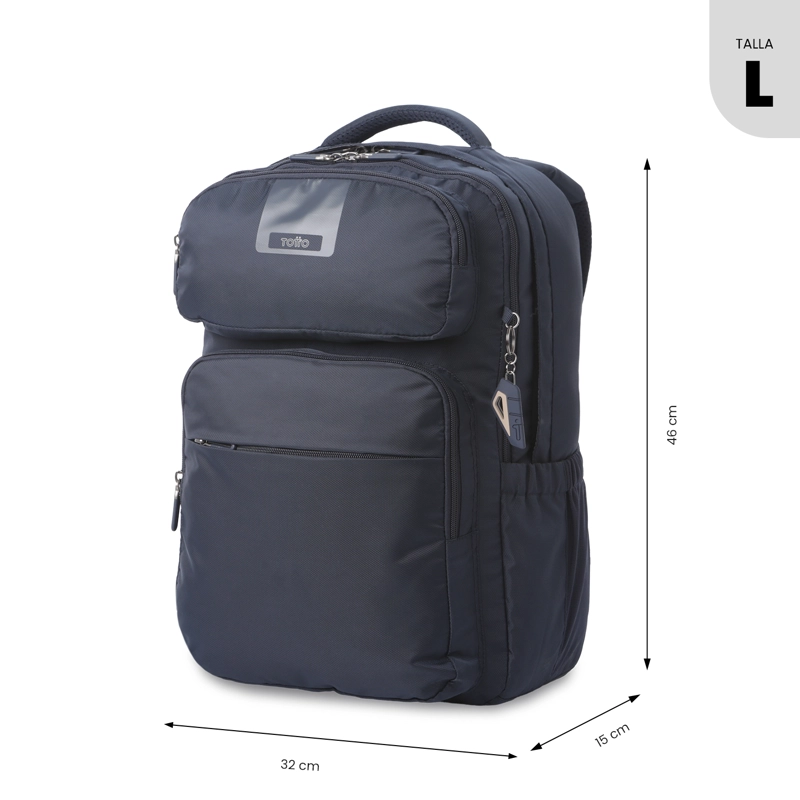 MOCHILA UNIVERSITARIO  SUSPENSION 2.0 PORTA PC 16' AZUL - 2