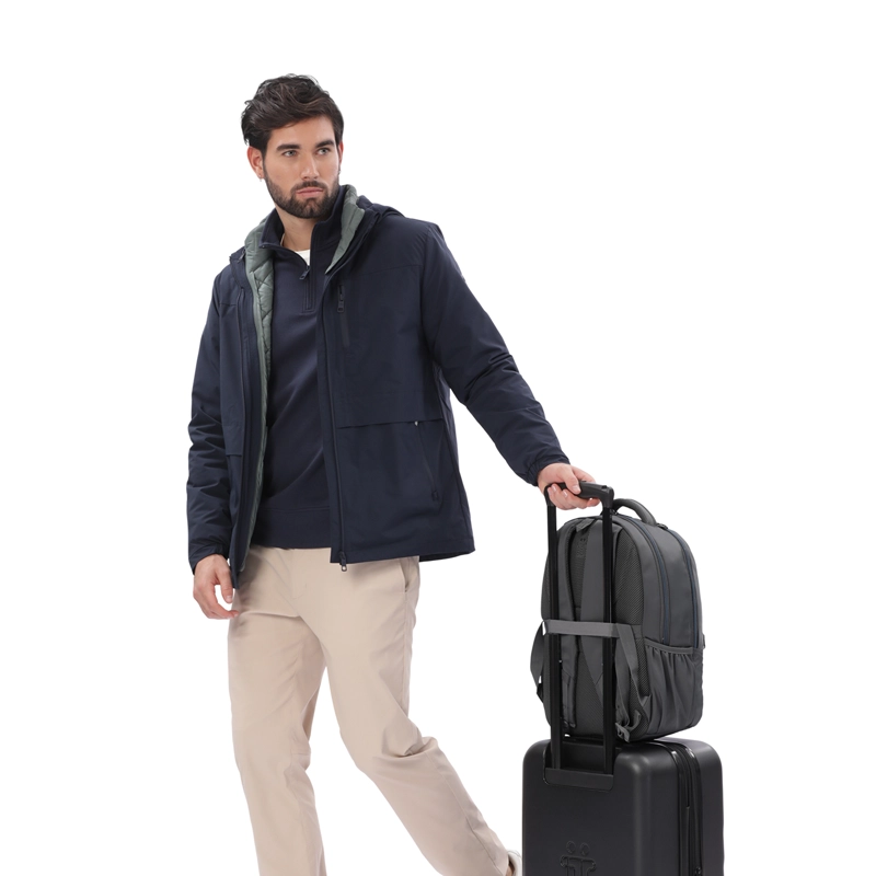 MOCHILA UNIVERSITARIO  TRACER 4 2.0 PORTA PC 14  GRIS - 7
