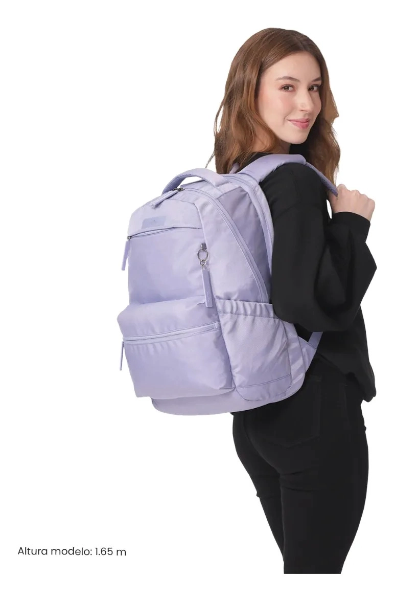 MOCHILA UNIVERSITARIO  COMFORT 2.0 PORTA PC 16  MORADO - 2