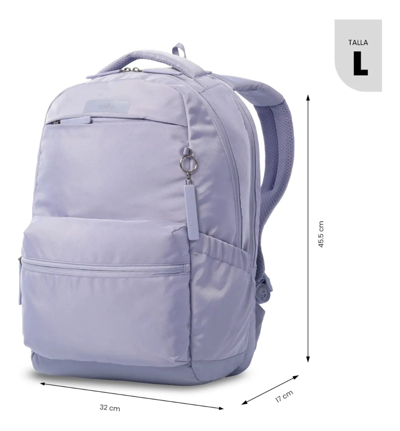 MOCHILA UNIVERSITARIO  COMFORT 2.0 PORTA PC 16  MORADO - 3