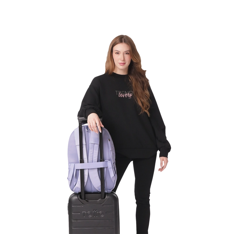 MOCHILA UNIVERSITARIO  COMFORT 2.0 PORTA PC 16  MORADO - 7