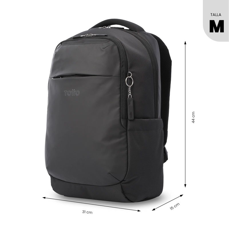 MOCHILA PARA OFICINA PC 15' GTX MEDIANO NEGRO - 2