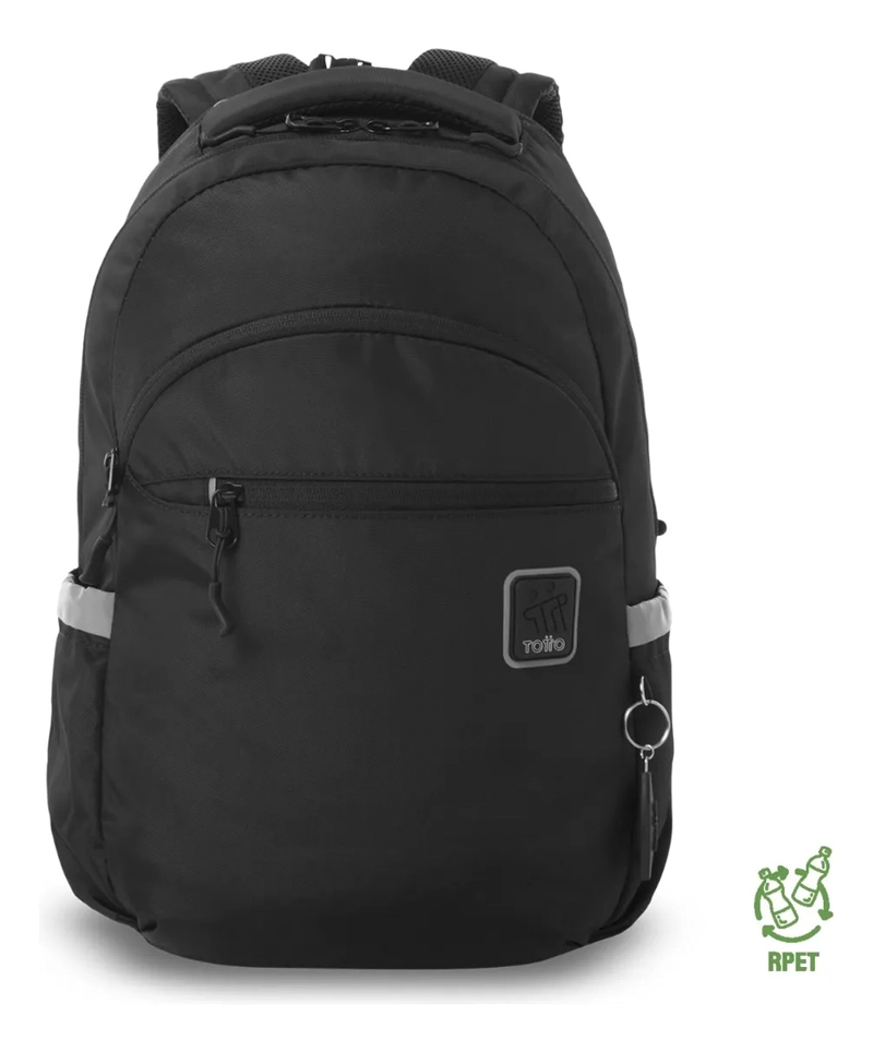 MOCHILA UNIVERSITARIO  PORTA PC 15  INDO 2.0 NEGRO - 1