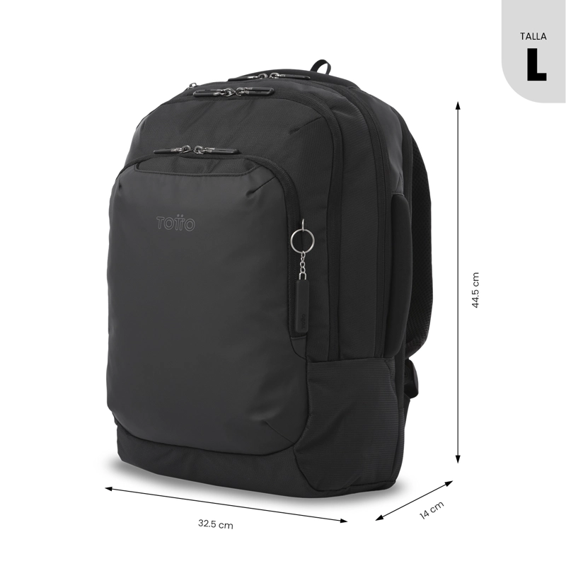 MOCHILA PARA OFICINA PC 16' GTX 3.0 GRANDE NEGRO - 2