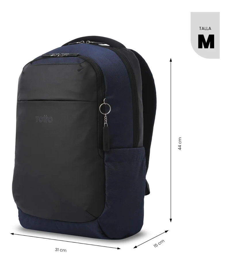 MOCHILA PARA OFICINA PC 15  GTX MEDIANO AZUL - 3