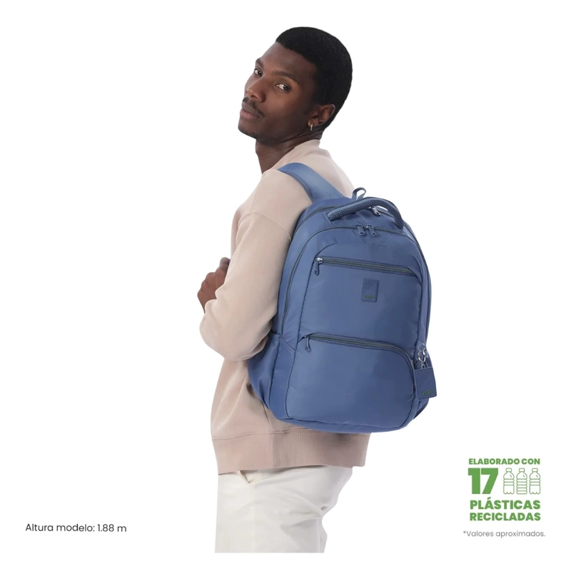 MOCHILA UNIVERSITARIO  TRACER 4 2.0 PORTA PC 14  AZUL - 2