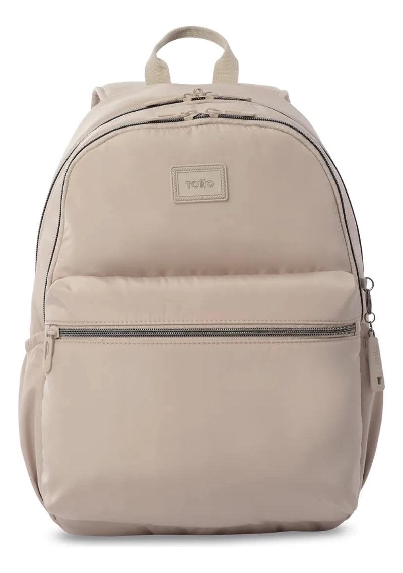 MOCHILA PARA OFICINA PC 13  AYNATTO 2.0 MEDIANO BEIGE - 1