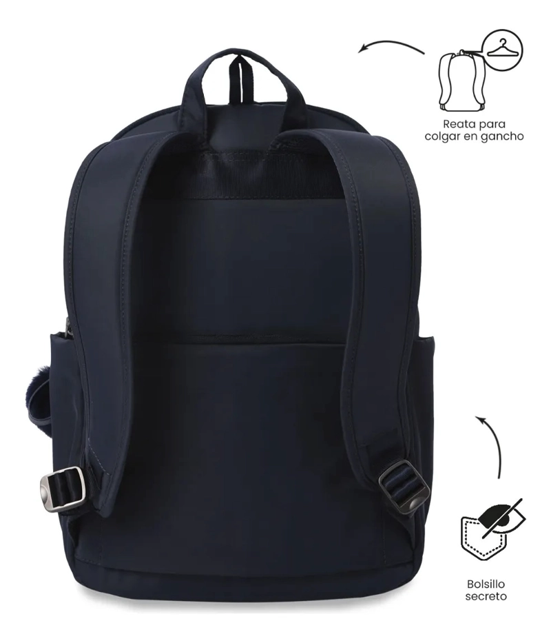 MOCHILA PARA OFICINA PC 14  ADELAIDE 1 2.0 MEDIANO AZUL - 4