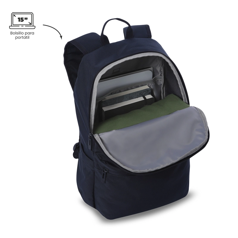MOCHILA UNIVERSITARIO DRAGONAR PORTA PC 15' AZUL UNISEX - 4