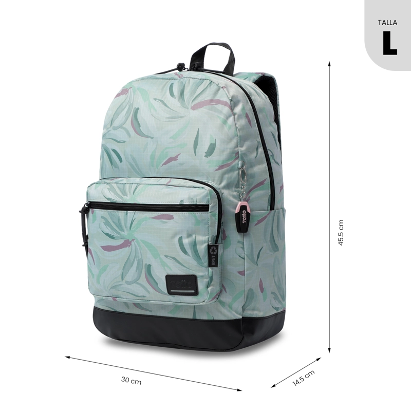 MOCHILA UNIVERSITARIO TOCAX PORTA PC 14' BLANCO MUJER - 2