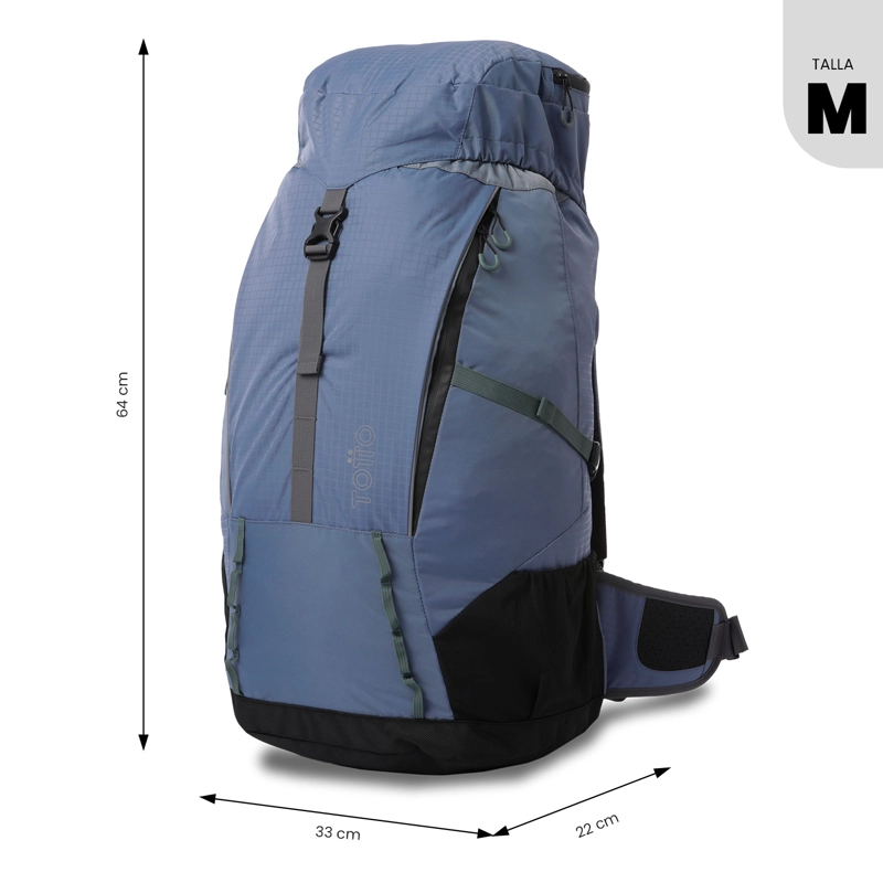 MOCHILA OUTDOOR SUMMIT 50 MEDIANO AZUL - 3