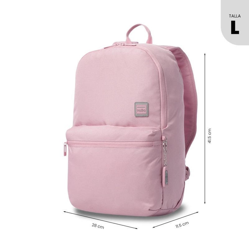 MOCHILA UNIVERSITARIO DRAGONAR PORTA PC 15' ROSADO MUJER - 2