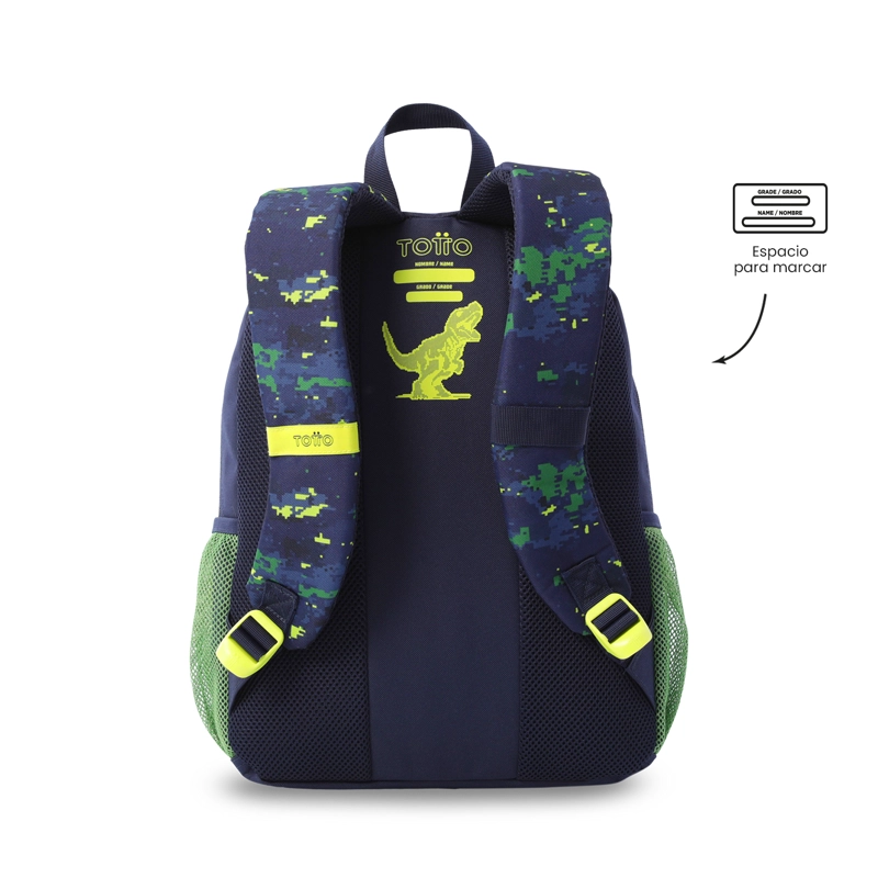 MOCHILA PARA NIÑO DIGISAURIO MEDIANO COLOR AZUL - 4