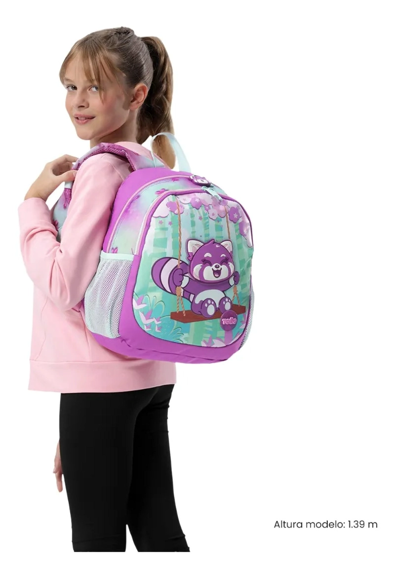 COMBO ESCOLAR MOCHILA BAMBU + LIBRO PARAR COLOREAR PEQUEÑO - 2