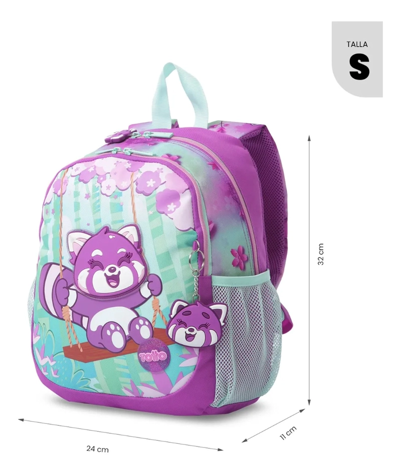 COMBO ESCOLAR MOCHILA BAMBU + LIBRO PARAR COLOREAR PEQUEÑO - 3