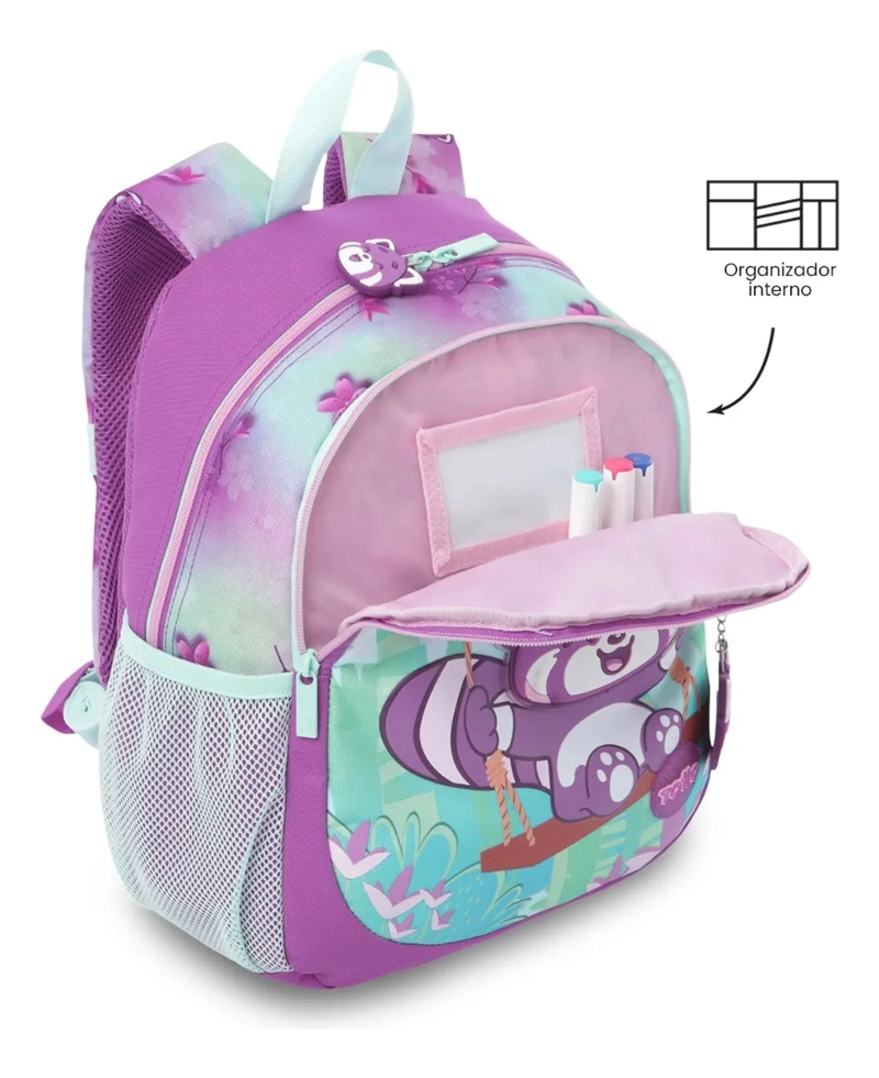 COMBO ESCOLAR MOCHILA BAMBU + LIBRO PARAR COLOREAR PEQUEÑO - 7