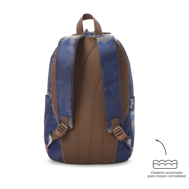 MOCHILA UNIVERSITARIO TOCAX PORTA PC 14' AZUL HOMBRE - 3