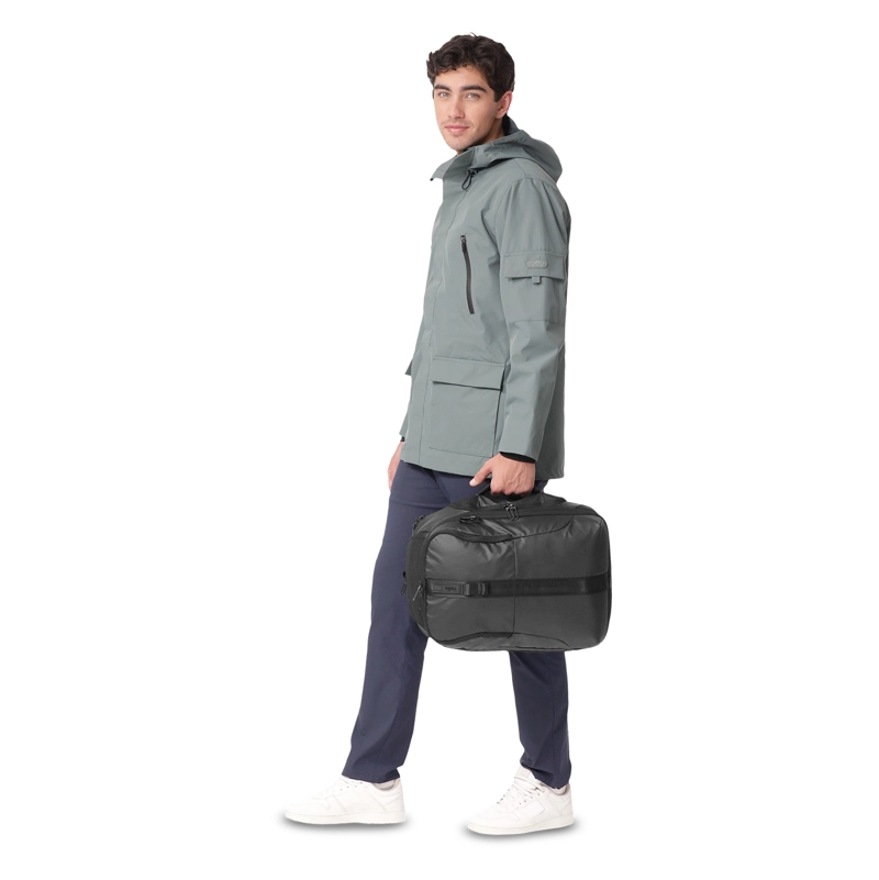 MOCHILA DE VIAJE GRANDE DEPLOY TRAVEL NEGRO - 7