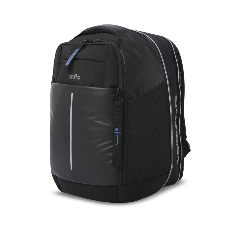 MOCHILA DE VIAJE PEQUEÑO ACCESS TRAVEL NEGRO - 6