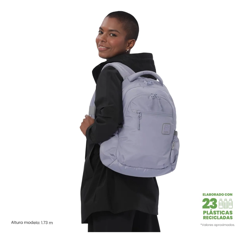 MOCHILA UNIVERSITARIO MISISIPI 2.0 PORTA PC 14  MORADO - 2