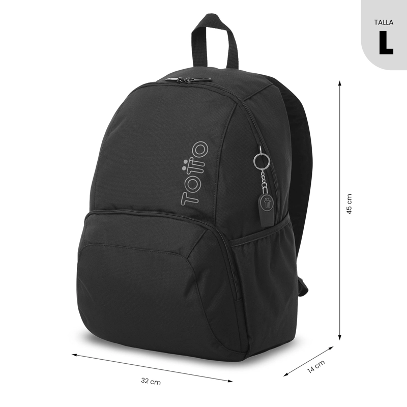 MOCHILA UNIVERSITARIO  OMETTO 2.0 PORTA PC 14' NEGRO - 2
