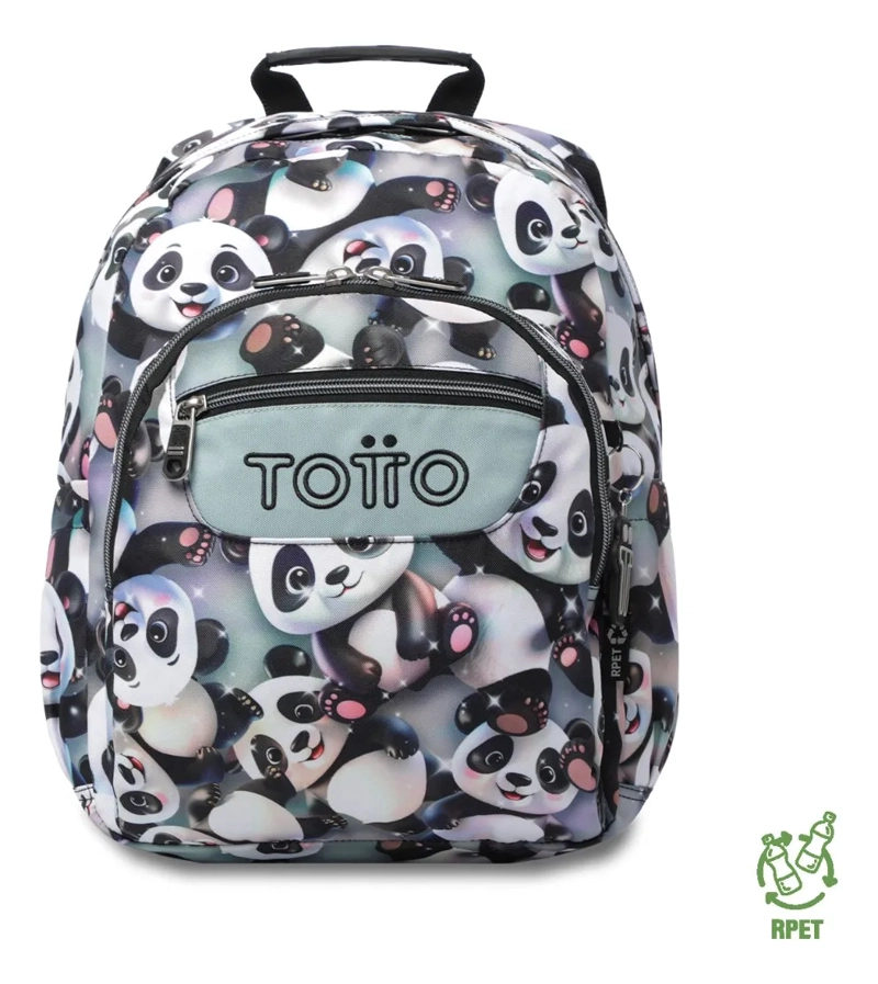 MOCHILA ESCOLAR JUVENIL PORTA PC 13  GOMMAS GRIS - 1