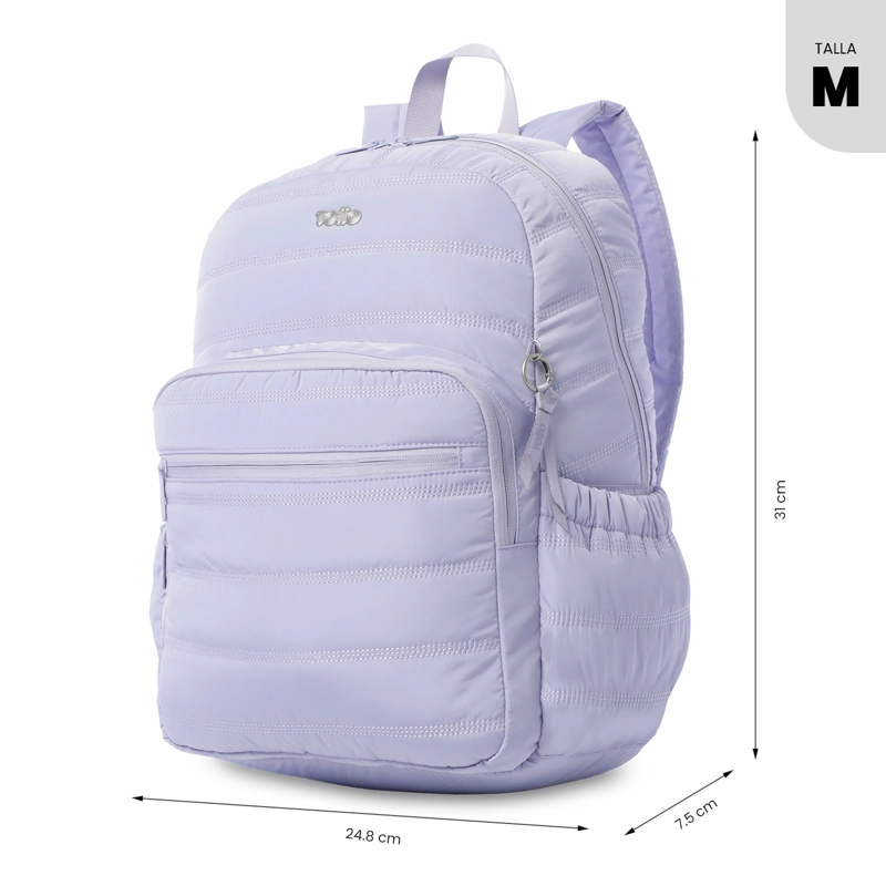 MOCHILA UNIVERSITARIO MOXI PORTA PC 15' MORADO - 2