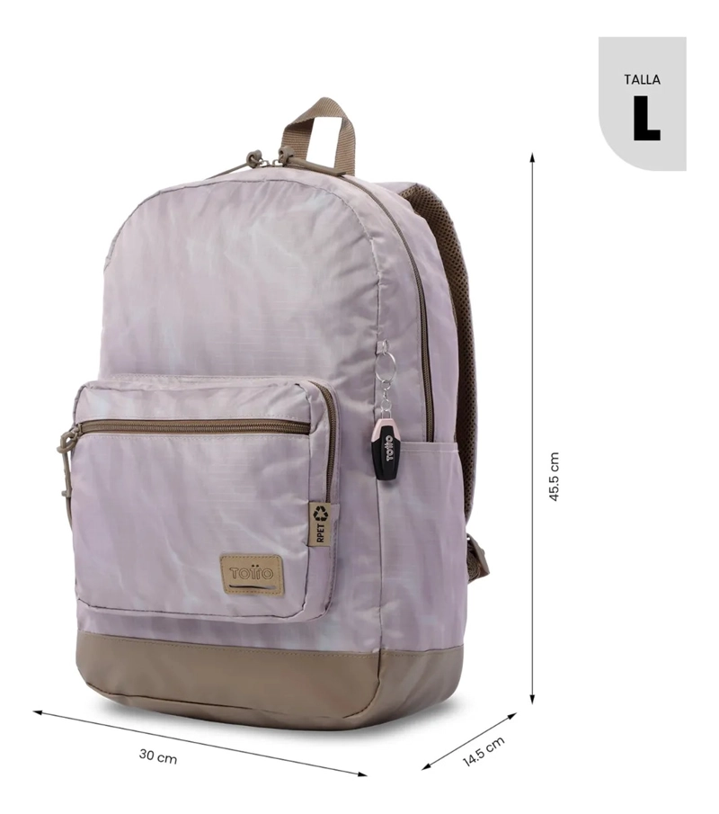 MOCHILA UNIVERSITARIO  TOCAX PORTA PC 14  ROSADO - 3