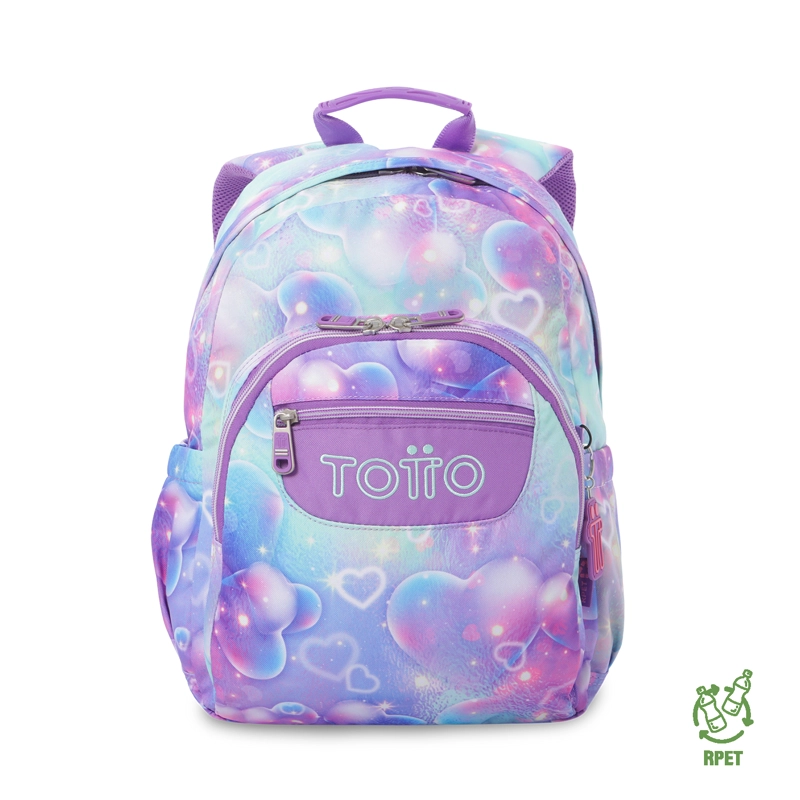 MOCHILA ESCOLAR JUVENIL PORTA PC 13' GOMMAS MORADO - 1