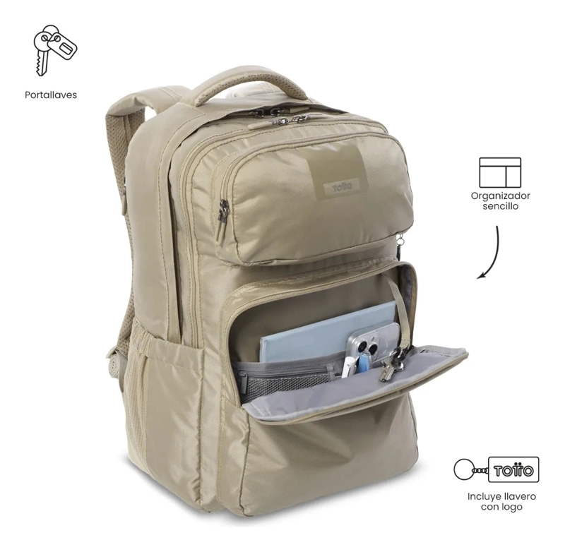MOCHILA UNIVERSITARIO  SUSPENSION 2.0 PORTA PC 16  TERREO - 6