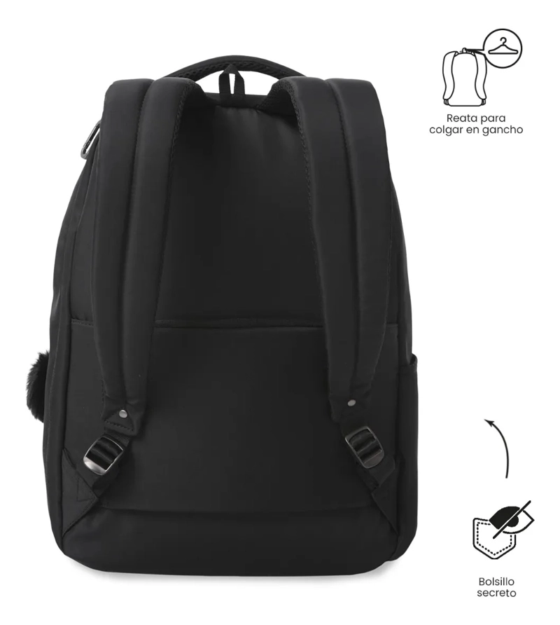 MOCHILA PARA OFICINA PC 14  ADELAIDE 2 2.0 MEDIANO NEGRO - 4