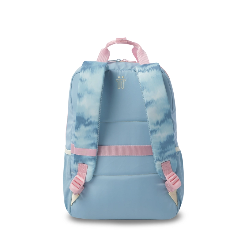 MOCHILA ESCOLAR TOTTO PARA NIÑA BLOUM MEDIANO  AZUL - 3