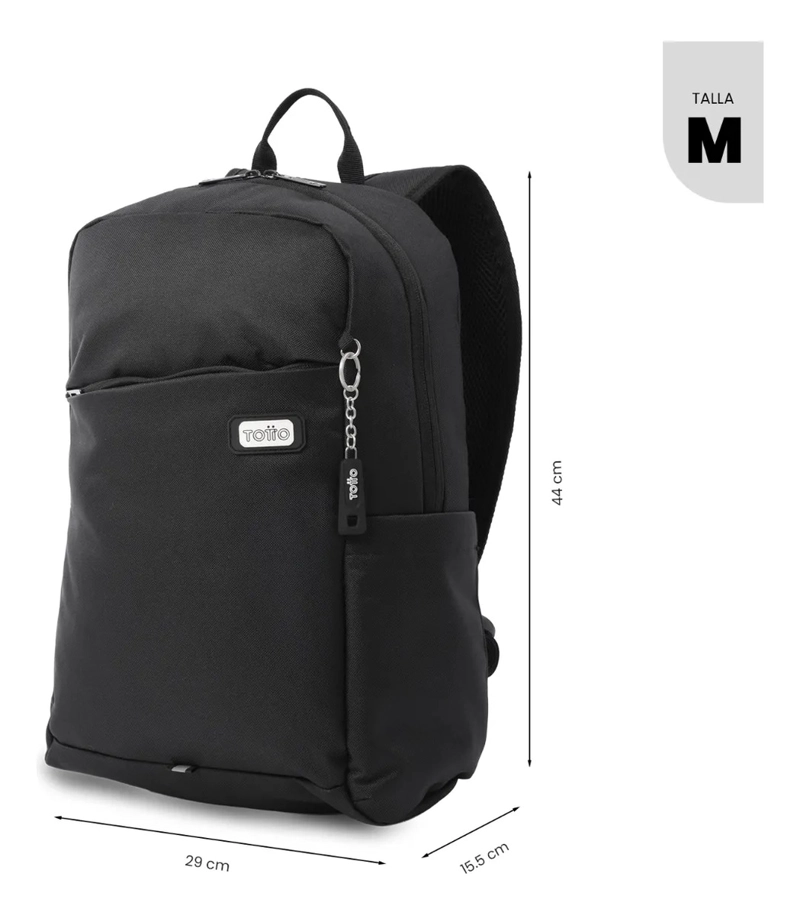 MOCHILA UNIVERSITARIO  FLINT NEGRO - 3