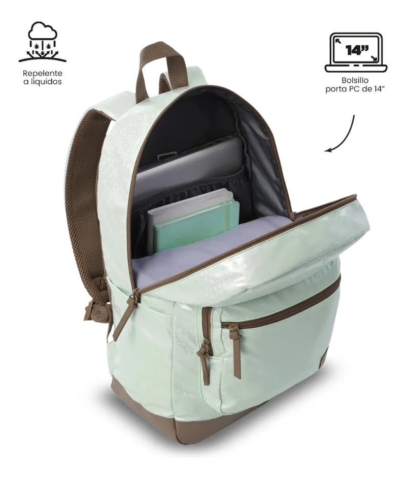 MOCHILA UNIVERSITARIO  TOCAX PORTA PC 14  AZUL - 5