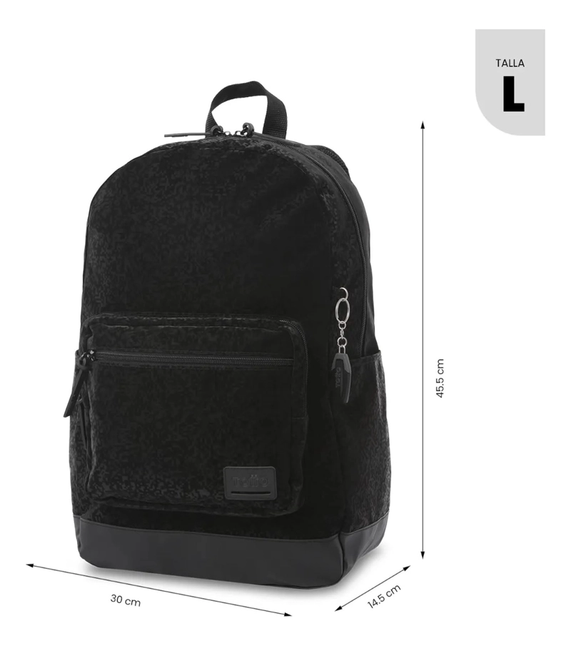 MOCHILA UNIVERSITARIO  TOCAX PORTA PC 14  NEGRO - 3