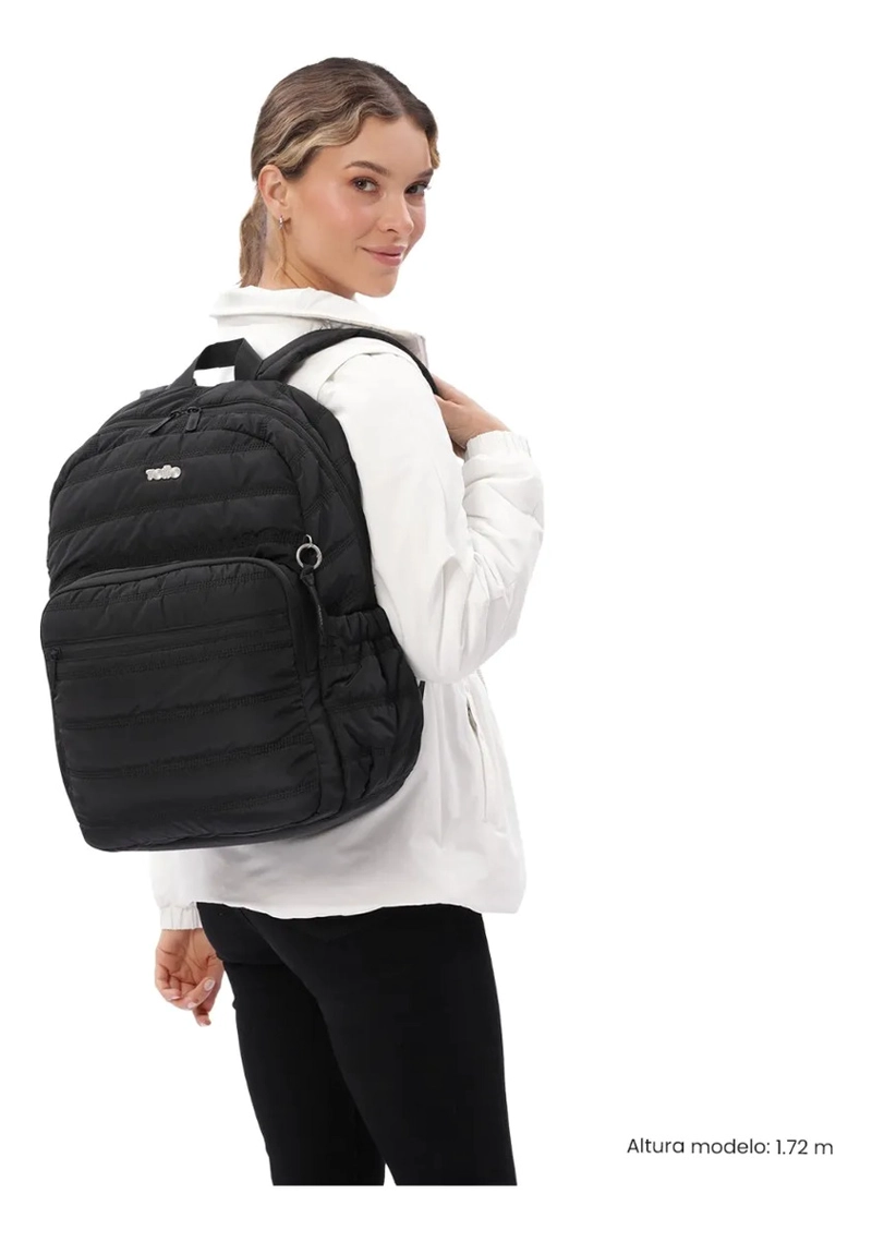 MOCHILA UNIVERSITARIO  MOXI PORTA PC 15  NEGRO - 2