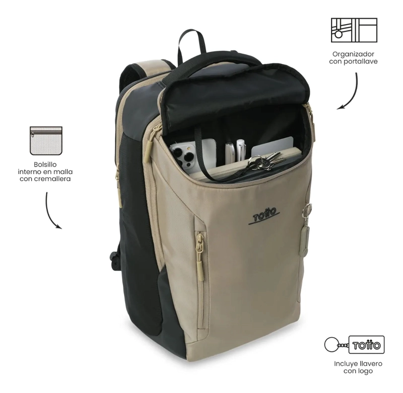 MOCHILA EJECUTIVO PORTA PC 15  TORK TERREO HOMBRE - 6