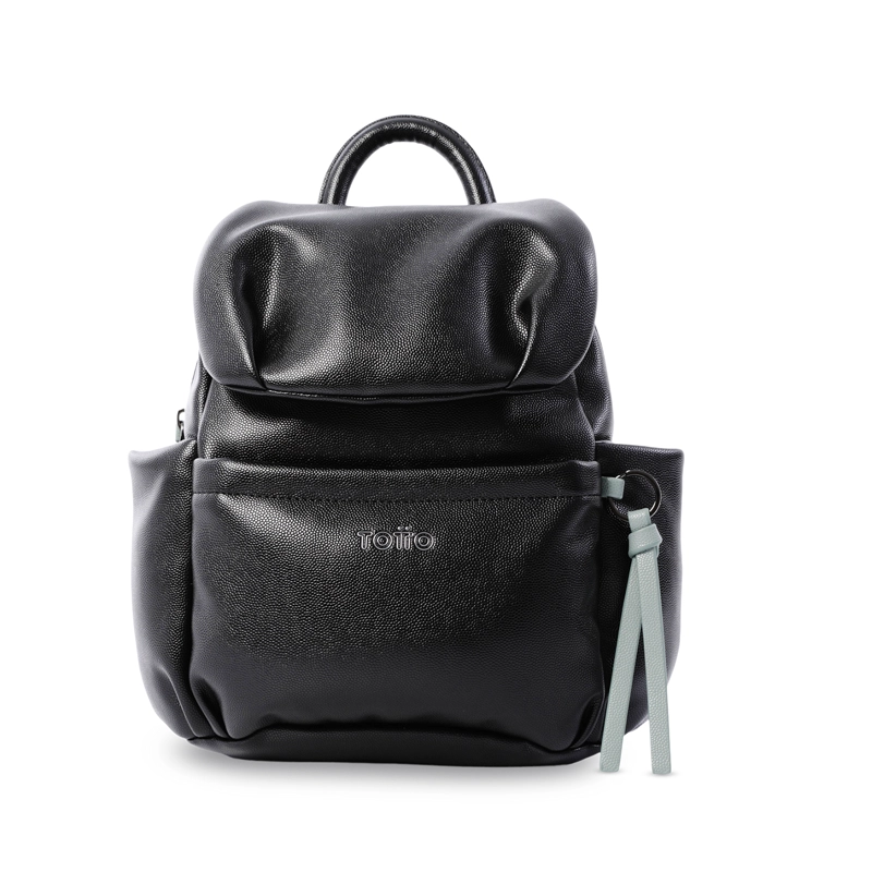 MOCHILA PARA MUJER SOUL  NEGRO/VERDE - 1