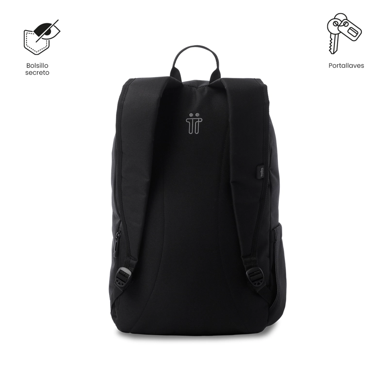 MOCHILA UNIVERSITARIO DRAGO PORTA PC 15' NEGRO - 3