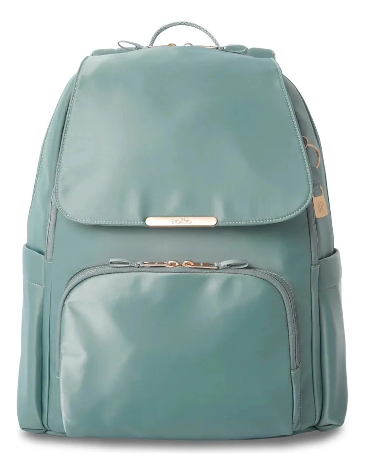 MOCHILA EJECUTIVO PORTA PC 16  BEL 2.0 VERDE MUJER - 1
