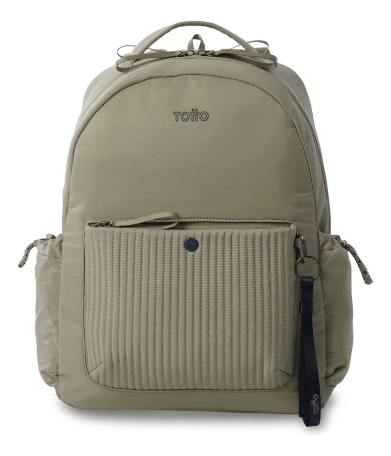 MOCHILA UNIVERSITARIO PRAGA PORTA PC 14  CAFE  MUJER - 1