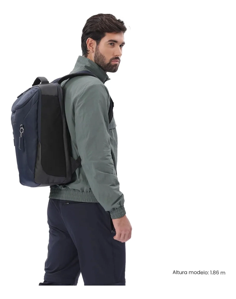 MOCHILA EJECUTIVO PORTA PC 15  TORK AZUL HOMBRE - 2