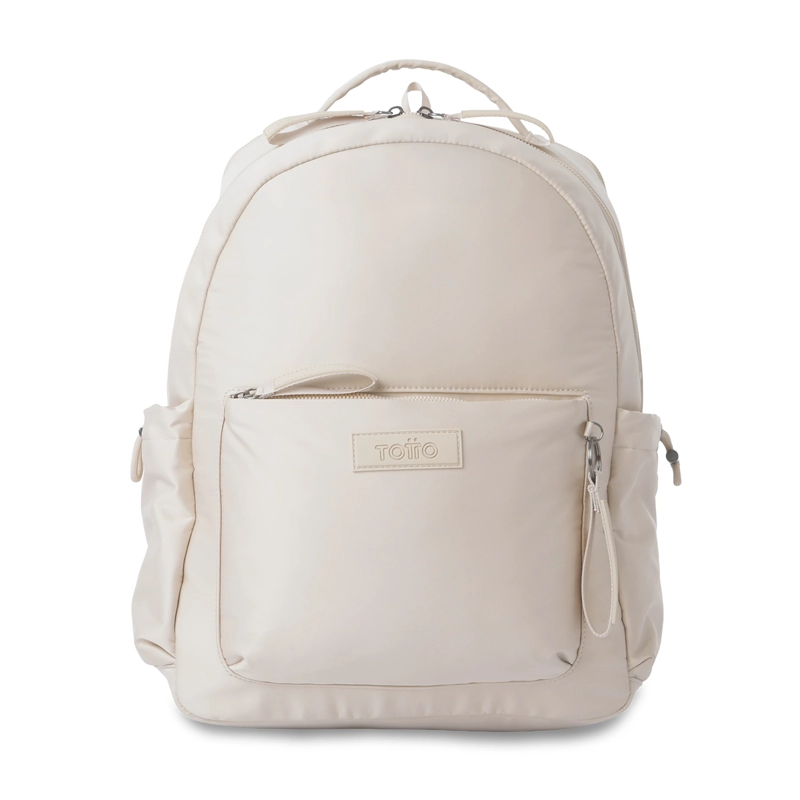 MOCHILA UNIVERSITARIO ESTAMBUL PORTA PC 14' BEIGE MUJER - 1