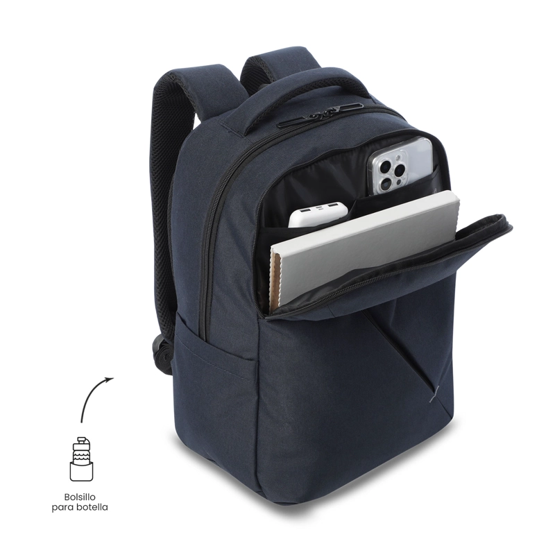 MOCHILA EJECUTIVO PORTA PC 15.4' OSAKA AZUL UNISEX - 5
