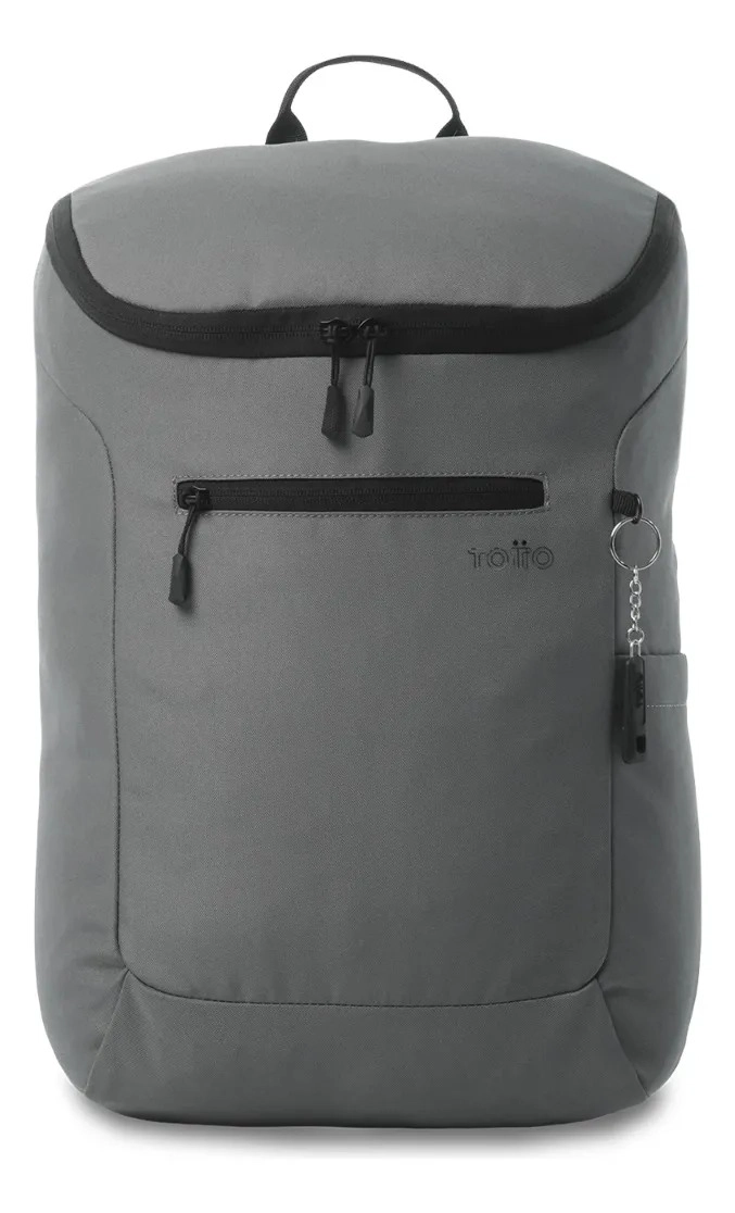 MOCHILA EJECUTIVO PORTA PC 15  RAP GRIS HOMBRE - 1