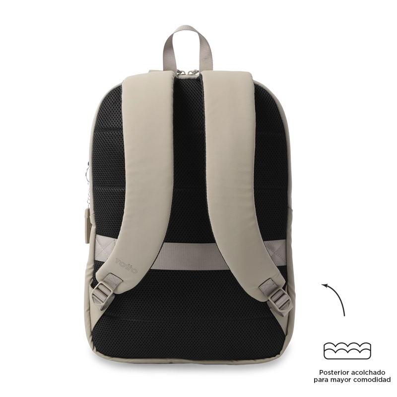 MOCHILA EJECUTIVO PORTA PC 14' VANIA CAFE - 3