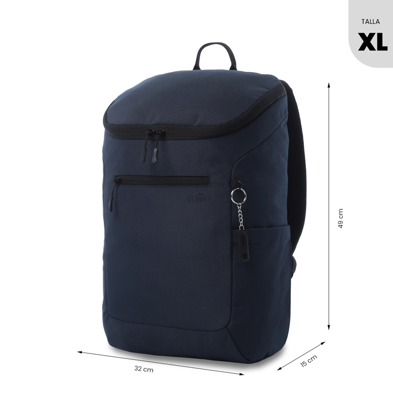 MOCHILA EJECUTIVO PORTA PC 15' RAP AZUL HOMBRE - 2